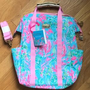 Lilly Pulitzer Backpack Cooler